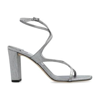 Jimmy Choo London High Heel Sandals, female, Gray, Size: 10 US Azie High-Heeled Sandals