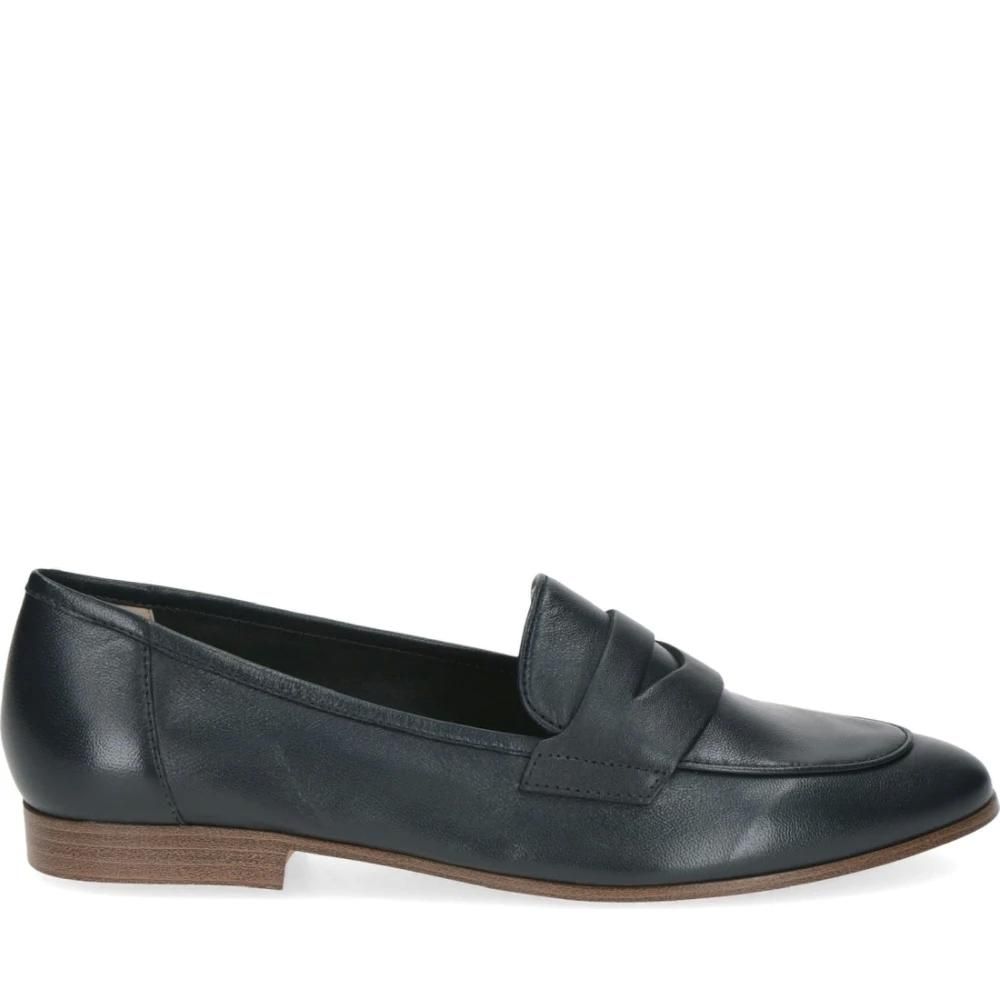 Mocassini CAPRICE 9-24200-41 - Larghezza G, Pelle Scamosciata, Tacco 3 Cm