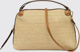 Gianni Chiarini Borsa Alifa in rafia crochet e pelle