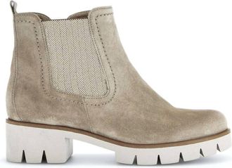 Gabor Womens 710 Chelsea Lug Boot In Kiesel