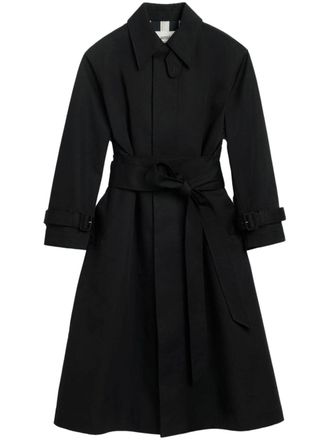 Ami Trench con cintura - Nero