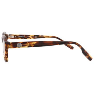 Montblanc MB0202O30012101003 Tortoiseshell Acetate Eyeglasses - Brown