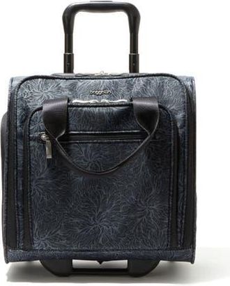 Baggallini 2 Wheel Underseater Carry-On Suitcase in Midnight Blossom at Nordstrom
