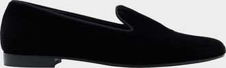 Toteme Velvet Loafers