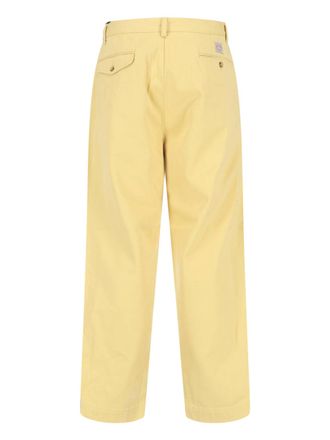 Polo Ralph Lauren Mens Trousers Yellow Cotton
