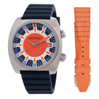 Girard Perregaux Deep Diver Bamford Edition Automatic Orange Dial Watch 39500-21-3266-6CX