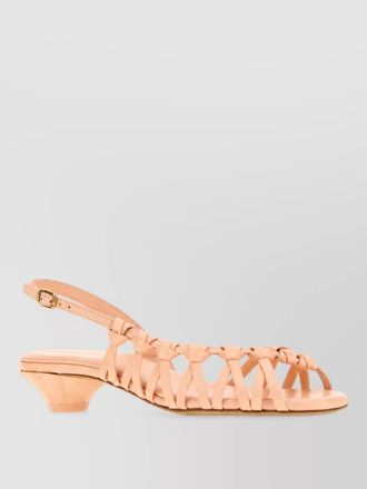 Chlo&eacute; leather mules