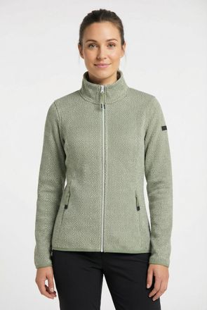 Icepeak Fleecejacke ICEPEAK AIKES, Damen, Gr. XXL, light gr&uuml;n1, Obermaterial: 100% Polyester, Jacken Fleecejacke, sportlicher Stil, f&uuml;r Sport- und Outdoorakti