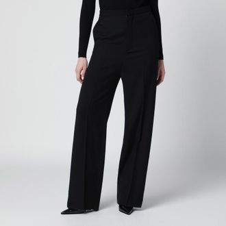 Balenciaga Black wool trousers