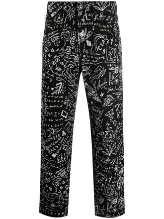 Marcelo Burlon Jeans met print - Zwart