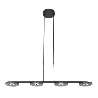 Steinhauer L&aacute;mpara Colgante - Turound - Negro - Vidrio Metal - - Steinhauer