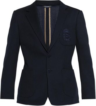 Dolce & Gabbana Blazer de un solo bot&oacute;n - Jackets - Hombre - Azul - 3XL