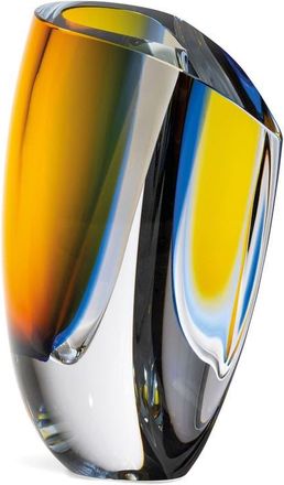 Kosta Boda Mirage Extralarge Vase in Multi Blue/Amber at Nordstrom