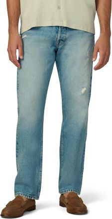 Joe's The Relaxed Distressed Straight Leg Jeans in Mansfield at Nordstrom, Size 38 X 30