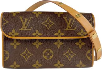 Louis Vuitton Brown Monogram Monogram Fanny Pack Pochette (Pre-Owned)