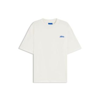HUGO BOSS Flag-logo T-shirt in cotton jersey