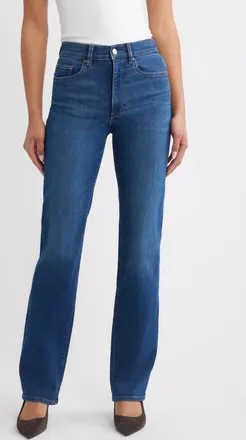 DL1961 Patti Straight High Rise Jeans in Evermore at Nordstrom, Size 23