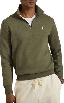 Polo Ralph Lauren Sudadera con cremallera Lshzm 21 de manga larga - Sweatshirts & Hoodies - Hombre - Verde - L