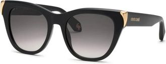 Roberto Cavalli Authentieke Bril met Topkwaliteit - Dames - Zonnebrillen - Zwart - 54 MM - Accessoires