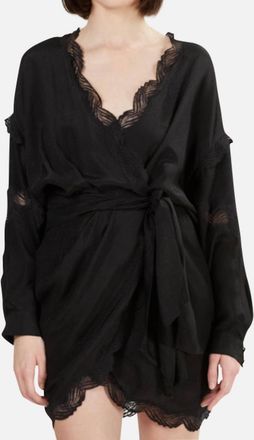 Iro Ragna Dress In Black