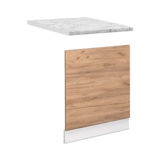 Vicco Panel Frontal Fame-line, Roble Dorado, 60 Cm, Et M&aacute;rmol