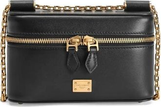 Dolce & Gabbana Sicily Cross Body Bag - Womens - Calf Leather/Lamb Skin/Spandex/Elastane/Polyester
