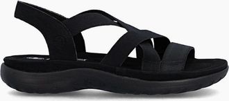 Rieker Womens Rieker FRANJA Womens Comfort Sandals Black - Size: 6.5