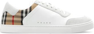 Burberry Stevie Sneakers - Heren - Sneakers - Wit - 44 EU - Leer - Schoenen