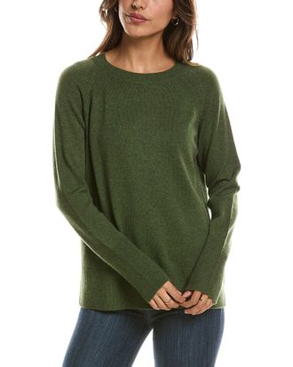 Fort&eacute; Cashmere Easy Crewneck 100% Cashmere Sweater