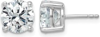 Diamond2Deal 14k Gold 5 ctw Lab Grown Diamond Stud Earrings