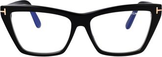 Tom Ford Optisch Montuur - Dames - Brillen - Zwart - 55 MM - Accessoires