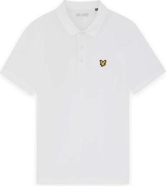 Lyle & Scott Golf Core Polo - Heren - Polos - Wit - XL - Katoen - Tops