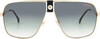 Carrera Green Shaded Navigator Unisex Sunglasses CARRERA 1018/S 02M2/9K 63