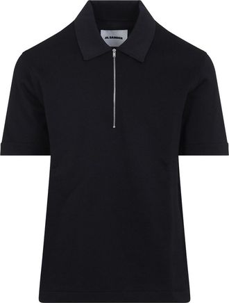 Jil Sander Knitted Collar Polo