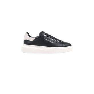 Karl Lagerfeld Schoenen, Heren, Zwart, 44 EU, Leer, Kore Sneakers