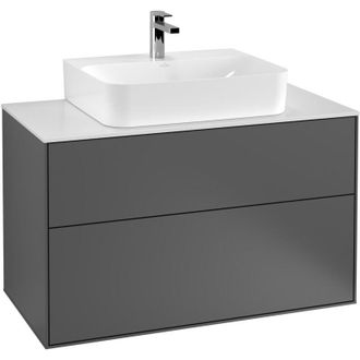 Villeroy & Boch Villeroy&boch - Villeroy Und Boch Finion Unidad De Lavabo, 1000x603x501mm, Con