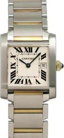 Cartier Pre-owned Orologio Tank Francaise - - Pre-owned - Donna - Beige - ONE SIZE