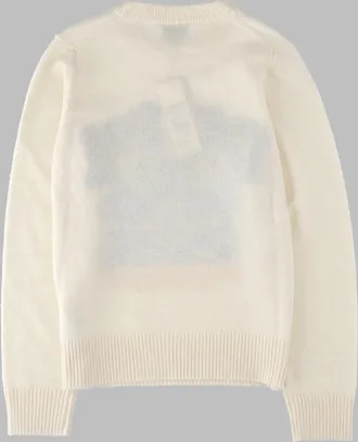 Ganni Teddy Mushroom Sweater - Beige