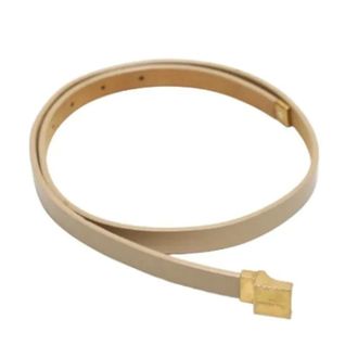 Louis Vuitton Pre-owned Leather belts - female - Louis Vuitton Vintage - Vintage Belts - Beige - ONE SIZE - Pre-owned