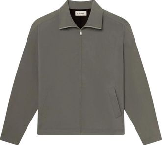 Frame Denim Nylon Jacket - Heren - Zomerjassen - Grijs - L - Nylon - Jassen