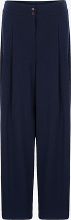 Akris Hose mit weitem Bein Laser Cut Florence