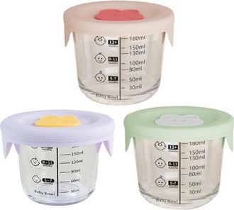 OEM Tarros De Cristal Herm&eacute;ticos Y Resistentes A Los Cambios Bruscos De Temperatura Para Comida De Beb&eacute;, De 230 Ml, Para Almacenar Y Recalentar La Comida 