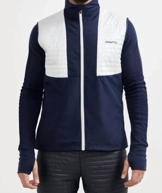 Craft Adventure Storm Insulate Nordic Vest In Blaze Ash