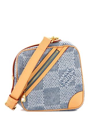 Louis Vuitton Chess Messenger Bag Damier 3D Denim crossbody bag - Blue