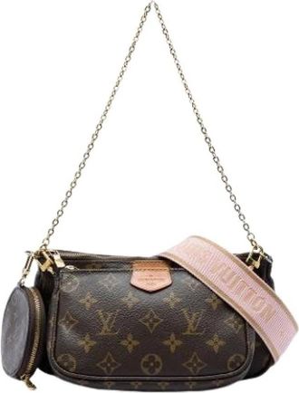 Louis Vuitton Pre-owned Multi-Pochette Accessoires - Dames - Vintage Schoudertas - Bruin - ONE Size - Vintage
