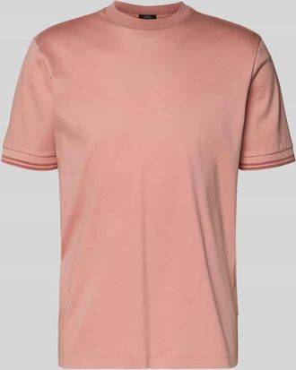 HUGO BOSS Slim Fit T-Shirt aus reiner Baumwolle Modell H-TESSLER 238 in Rosa, Gr&ouml;&szlig;e XXL