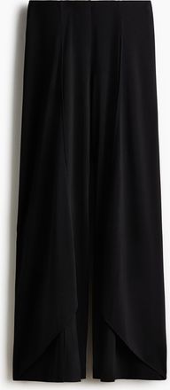 H&M Weite Jerseyhose - Schwarz