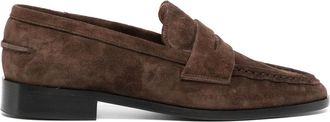 ATP Atelier Airola Walnut Suede Loafers