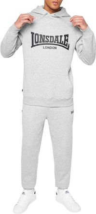 Lonsdale Heren Essential Oth-hoodie (Grijze Mergel)