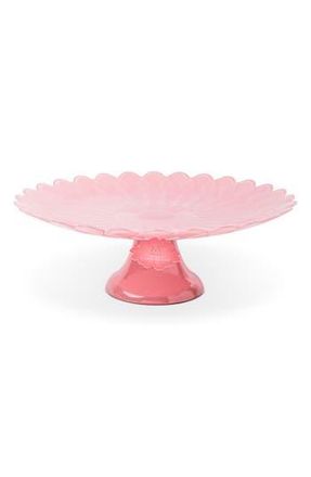 Core Home Scalloped Daisy Cake Stand in Salmon at Nordstrom Rack